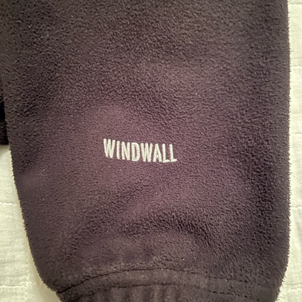 The North Face Windwall Men’s Black Full Zip Fleece Jacket Size L - Picture 7 of 8